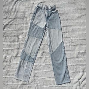 Pacsun patchwork jeans size 23